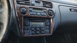 Cómo obtener el código de activación del stereo de fabrica, Honda Accord 2000, how to obtain code