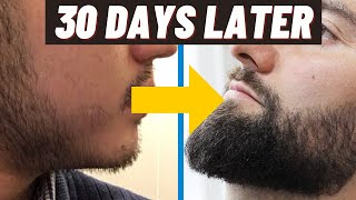 The ONLY Ways TO Grow A Beard In 30 Days
