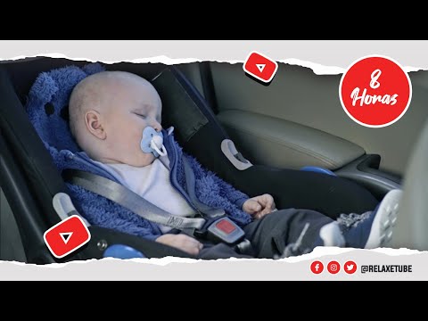 🎧 RUÍDO BRANCO DE VIAGEM DE CARRO PARA BEBÉ (RECÉM NASCIDO) DORMIR TRANQUILO 🕒 8 HORAS 💤 WHITE NOISE