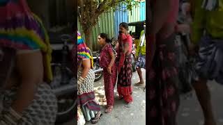 Covid 19 - Vikasa Tarangini distributing food to the needy people