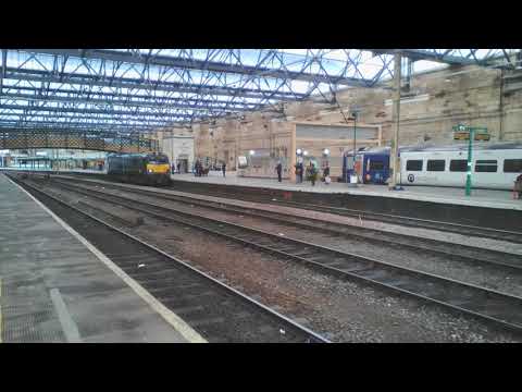 Class 92 Departs Carlisle