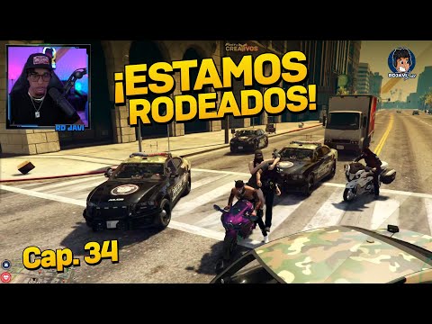 El Cojo Es Rodeado Por La Policia En Gta Rp