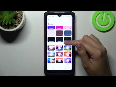 Cómo cambiar el tema de teclado en Doogee S98 - personalizar color de teclado