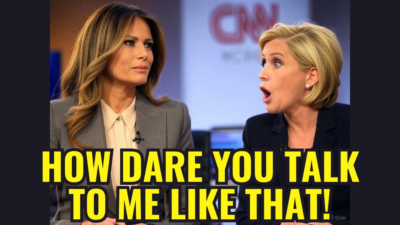 Melania Trump Silences Rude CNN Host with a String of Classy Comebacks