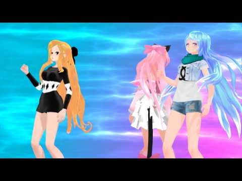 Echo MMD Katelyn, Kawaii Chan, Lucinda