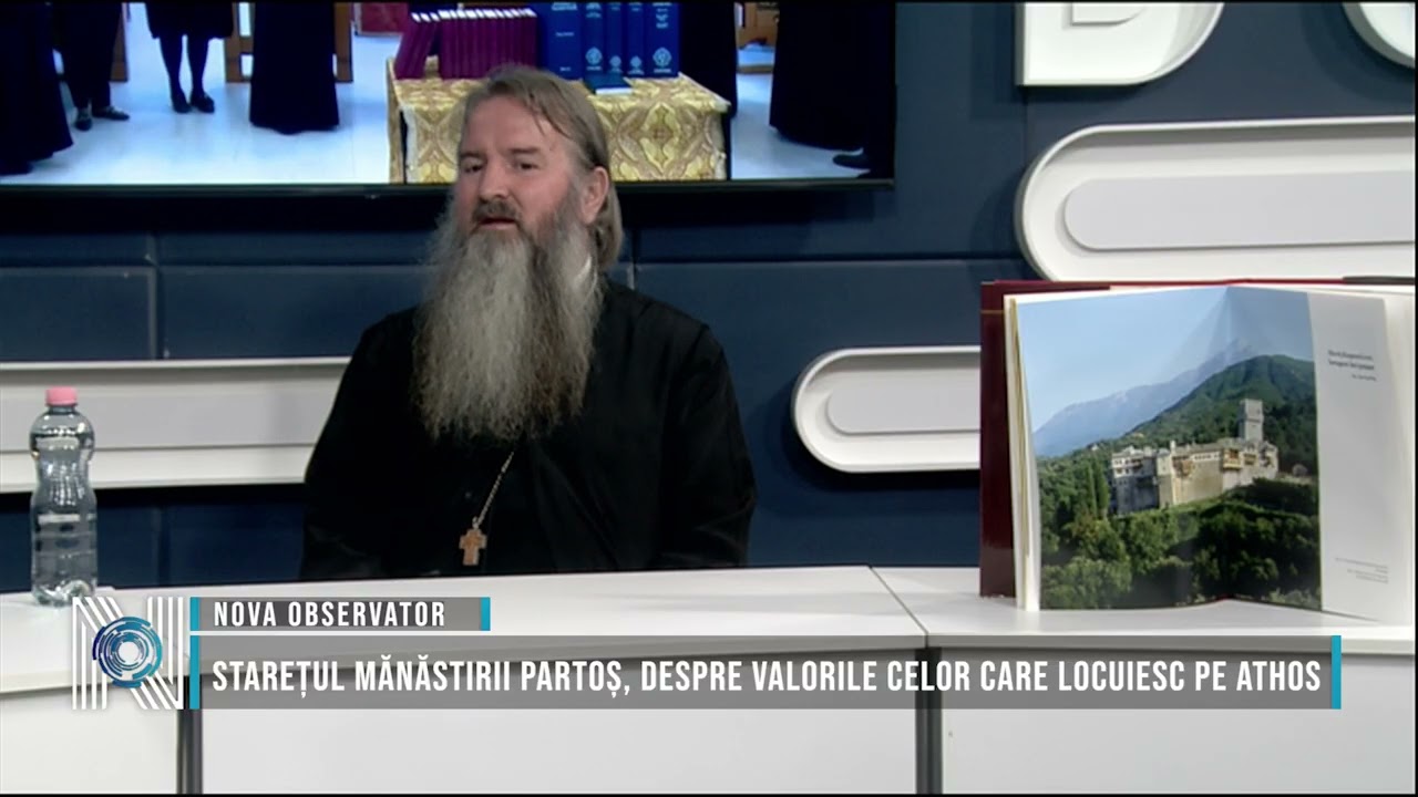 Starețul Mănăstirii Partoș, despre valorile celor care locuiesc pe Athos