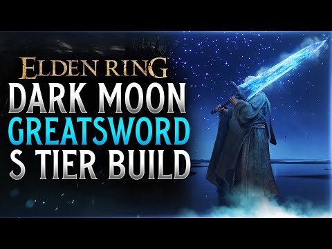 Elden Ring S TIER Dark Moon Greatsword Build! BEST Intelligence/Dexterity Build Guide!