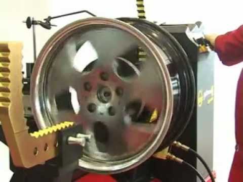 Atek 5700 Rim Straightener with Lathe