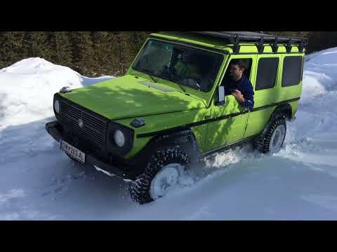 Mercedes G, Puch G im Schnee