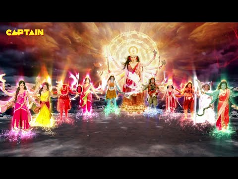 When Mahashakti took the form of nine forms, the entire universe started trembling | Dharm Yoddha...