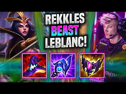 REKKLES IS A BEAST WITH LEBLANC IN A NORMAL GAME! | KC Rekkles Plays Leblanc Mid vs Pantheon! |