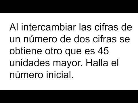 ENCUENTRA EL NÚMERO DE DOS CIFRAS. Razonamiento Matemático