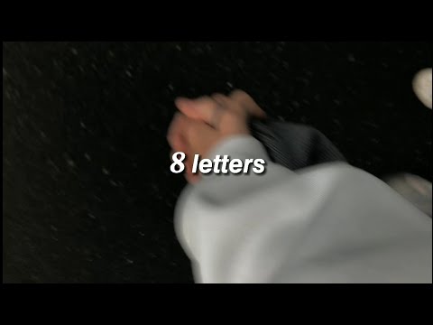 Why don't we - 8 letters [ slowed + reverb ] lyrics
