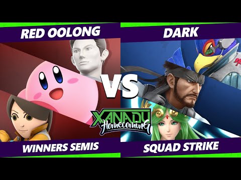 Xanadu Homecoming Squad Strike Winners Semis - Red Oolong Vs. Dark - Smash Ultimate - SSBU