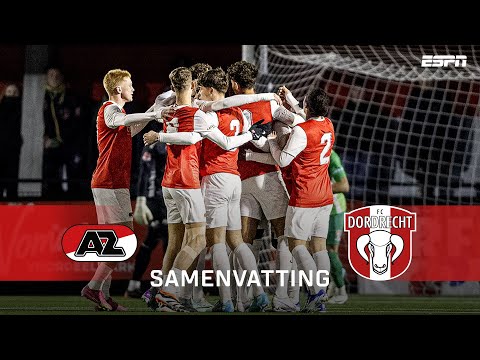 Jong AZ Alkmaar Zaanstreek 5-1 FC Dordrecht