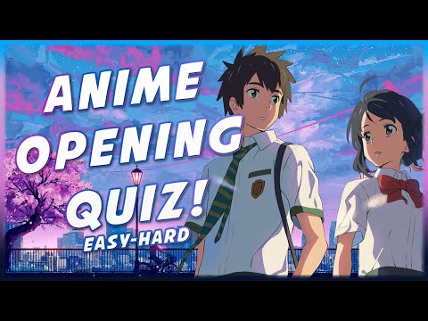 Anime Opening Quiz 2020 - 30 Openings 「EASY - HARD」 「1080p」「60FPS」