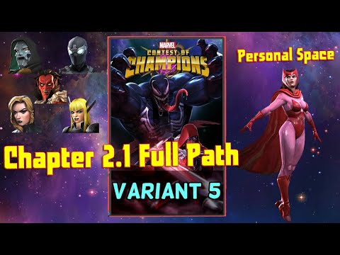 Variant 5  - 2.1 Personal Space Full Path w/ Scarlet Witch Boss take-downs