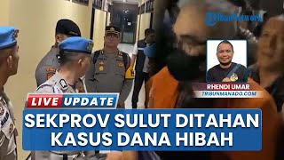 Sekprov Sulut Berbaju Orange Dikurung di Ruang Tahanan Polda Sulut soal Kasus Dana Hibah Sinode GMIM