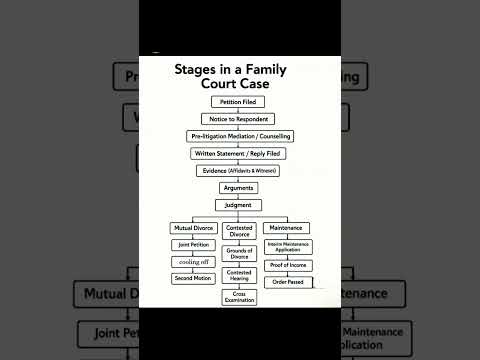 Stages in a Family Court Case l family l court #knowyourrights #legaladvice #family