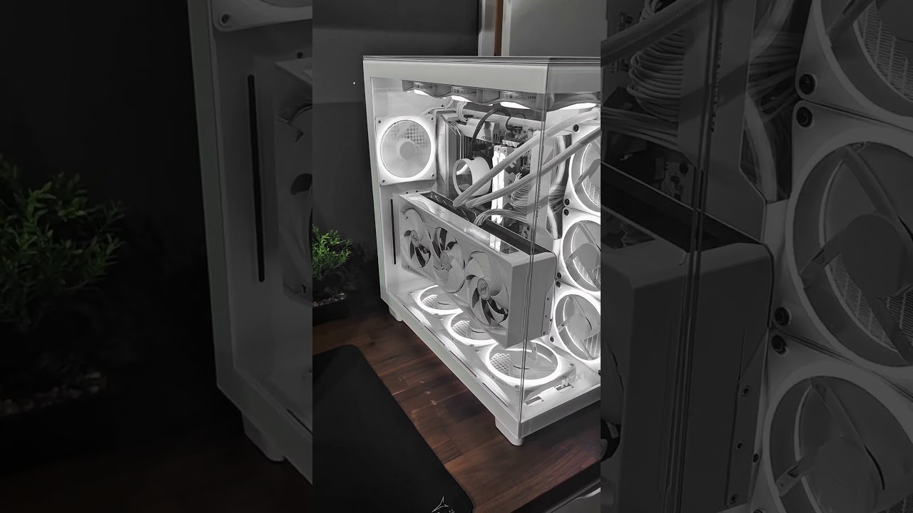 Building PC for my customer | New AORUS ICE RTX 5080#gpu #pc #rtx5080 #fyp