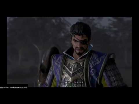 Dynasty Warriors 9 - Xiahou Dun faces Guan Yu (Chinese + English dubs)