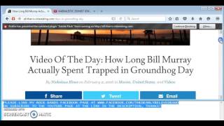 "HOW LONG WAS BILL MURRAY TRAPPED IN GROUNDHOG DAY?"