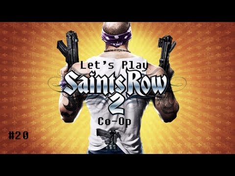 Let's Play Co-Op Saints Row 2 - Part 20 - Lets Brake This Woman Out of Jail