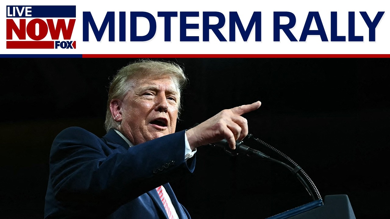 WATCH: Trump rallies support in Kansas to kick off week-long campaign blitz