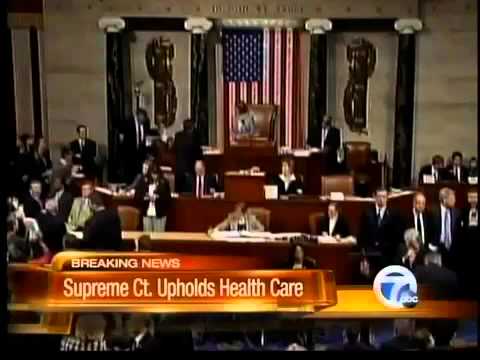 Supreme Court upholds mandate in Obama's health care