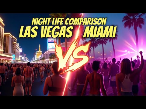 🔥 Las Vegas vs. Miami: Which is the Ultimate Travel Destination? 🌴🎰