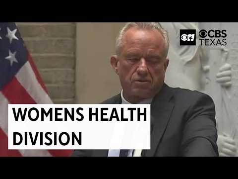Trump signs executive order creating women's health division ...