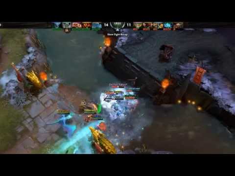 Dota 2 Winter Wyvern and Ember Spirit Rampage!!