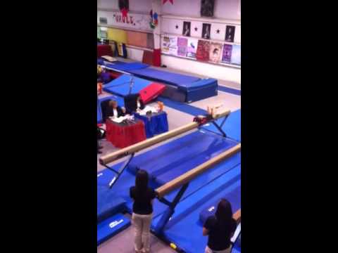 Hannah's beam routine