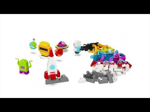 Конструктор LEGO Classic Творческие космические объекты 450 деталей (11037)