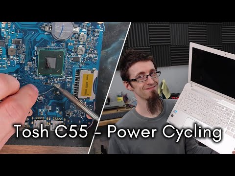 Toshiba Satellite C55, no POST, power cycling - LFC#280