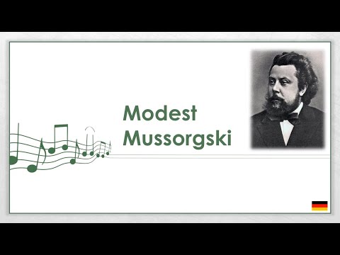 Modest Mussorgski einfach und kurz erklärt (DE)