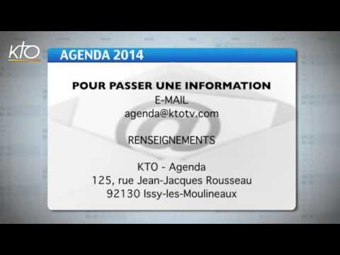 Agenda du 18 avril 2014