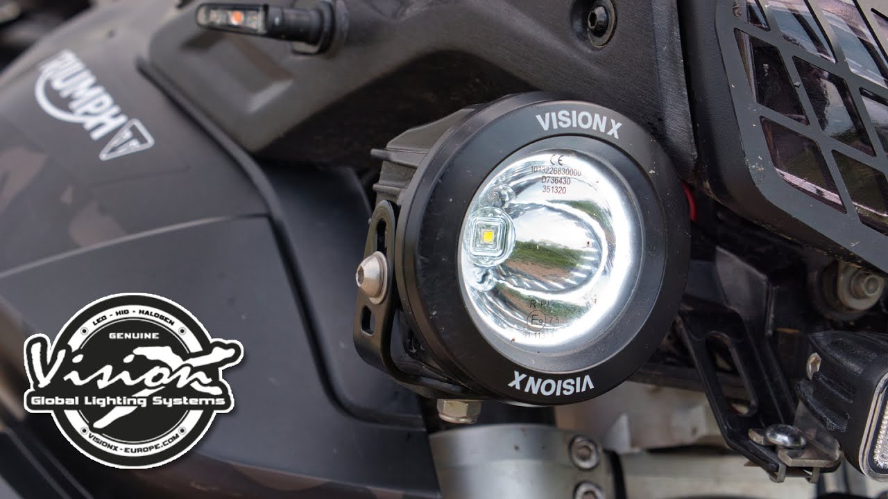 Test des feux longue portée Vision X Optimus Halo : grosse puissance d'éclairage, grosse taille !