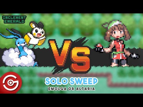 Solo Sweep Rival May (Route 103) - Pokemon Inclement Emerald Challenge Mode