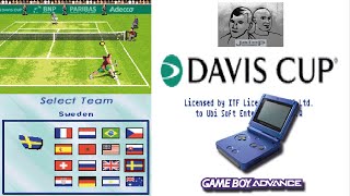 Davis Cup Tennis GBA - C&M Playthrough