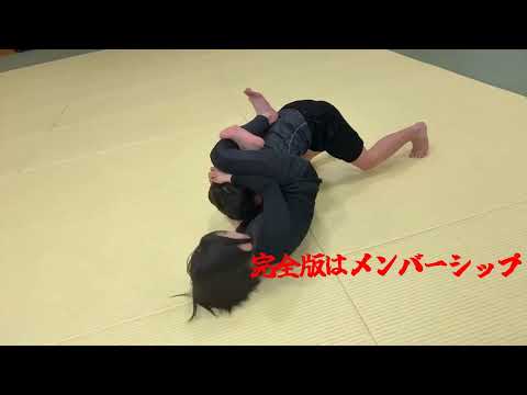 女子VS男子柔術スパーリング