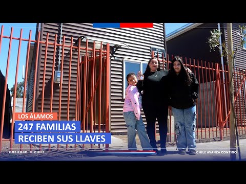 247 familias de Los Álamos reciben sus llaves 🔑