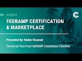 WEBINAR: FEDRAMP CERTIFICATION &AMP; FEDRAMP MARKETPLACE WEBINAR  | CO ..