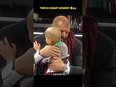 Triple H Heart Win Moment 🥹❣️💯#tripleh #wwe #romanreigns #johncena #wwesuperstar #wwe2k24 #edit