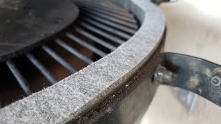 Removing and Replacing The Big Green Egg Gasket