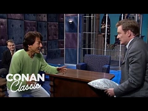 Jackie Chan Teaches Conan A Stunt | Late Night with Conan O’Brien