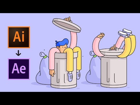 Illustrator to After Effects ft. Burnt Toast - Animation Workflow & Tutorial