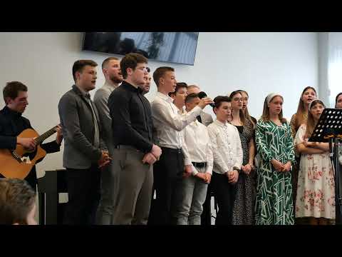 Isus a înviat fiindcă pământul.Grupul de tineri.Biserica filadelfia paris evry