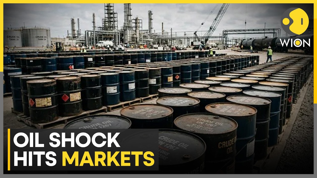 US-Iran War: Oil Soars Above $110 As Iran War Sparks Global Market Panic | WION
