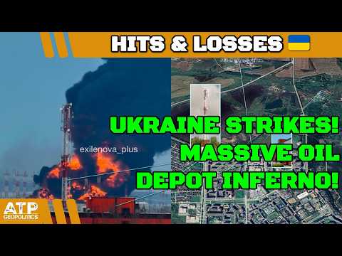 Russian Oil Depot Inferno After Massive Ukrainian Strikes | Ukraine War News Update 20260223 - ReUp